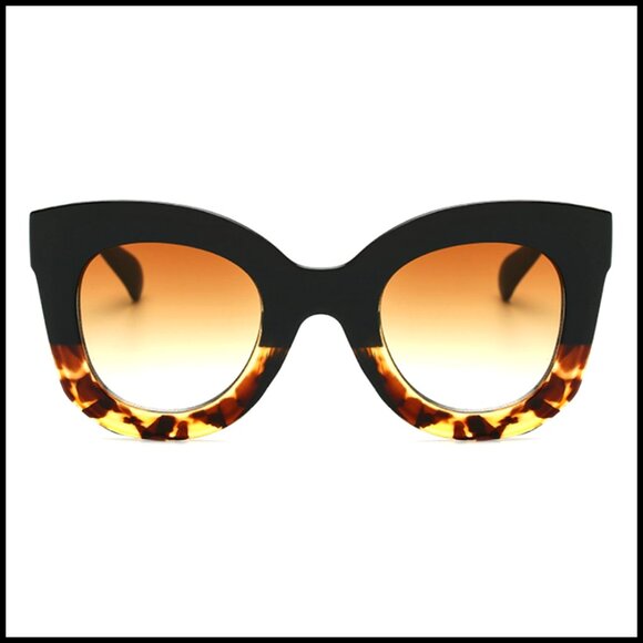 Plastic Butterfly Cat Eye Sunglasses with UV400 Protection main image 6